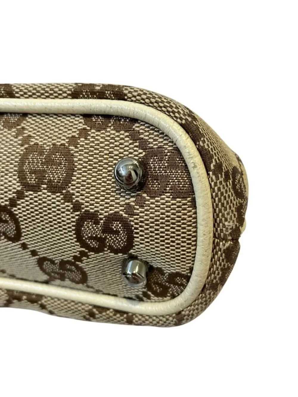 Gucci GG Canvas Tote Bag Beige